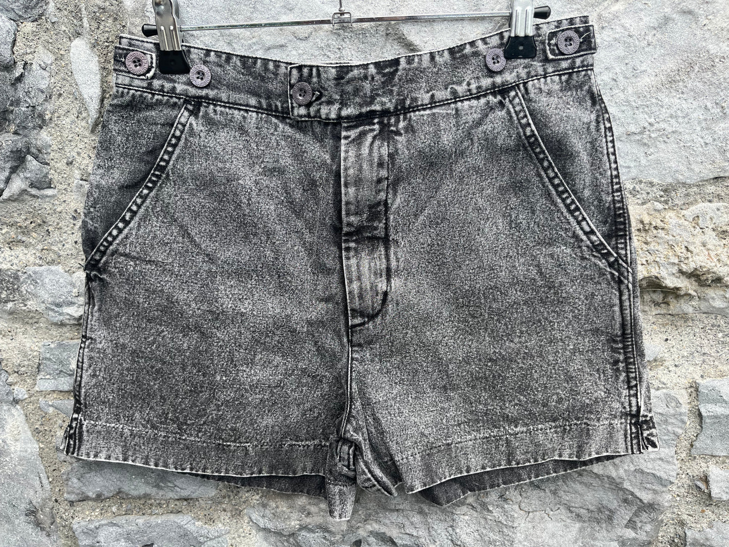 Washed denim shorts uk 10-12