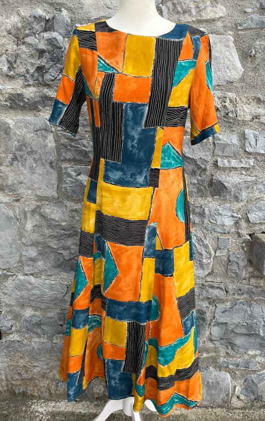 90s patchwork dress uk 8-10