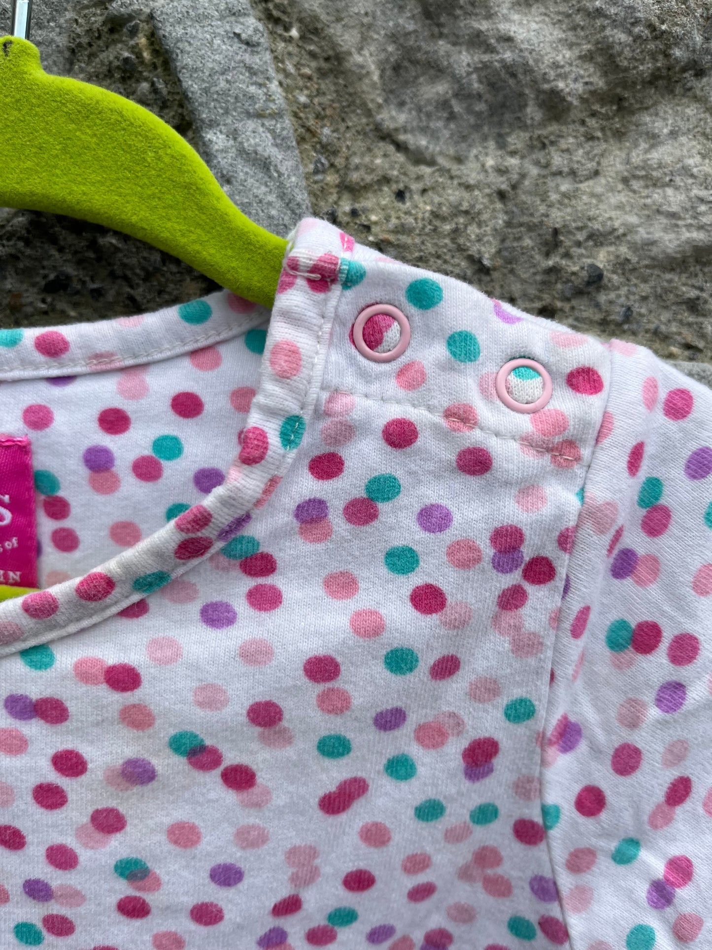 Dotty top  9-12m (74-80cm)