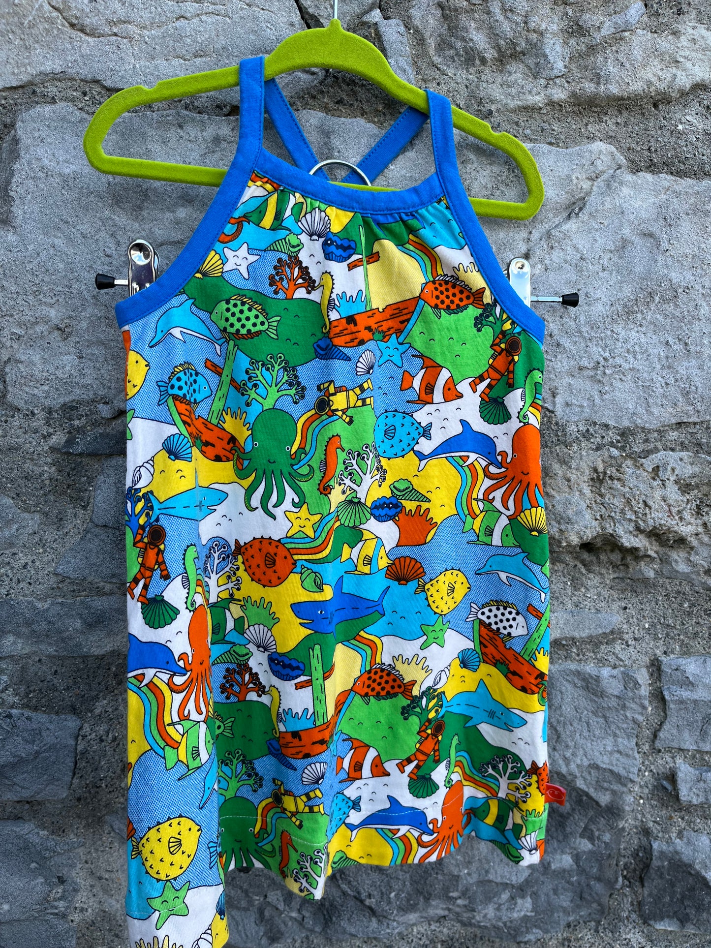 Sea life sun dress  18-24m (86-92cm)