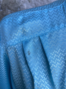 Blue chevron blouse uk 14-16