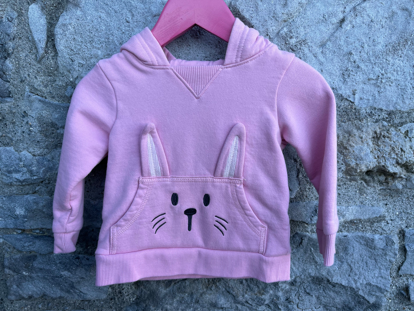 Rabbit hoodie   6-9m (68-74cm)