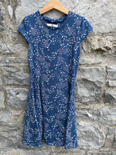 Load image into Gallery viewer, Blue floral dress   9-10y (134-140cm)
