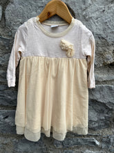 Load image into Gallery viewer, PoP Cream dress   6-9m (68-74cm)
