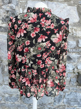 Load image into Gallery viewer, Flowers&amp;ruffles top uk 10
