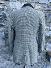 Load image into Gallery viewer, Grey gingham jacket uk 8-10
