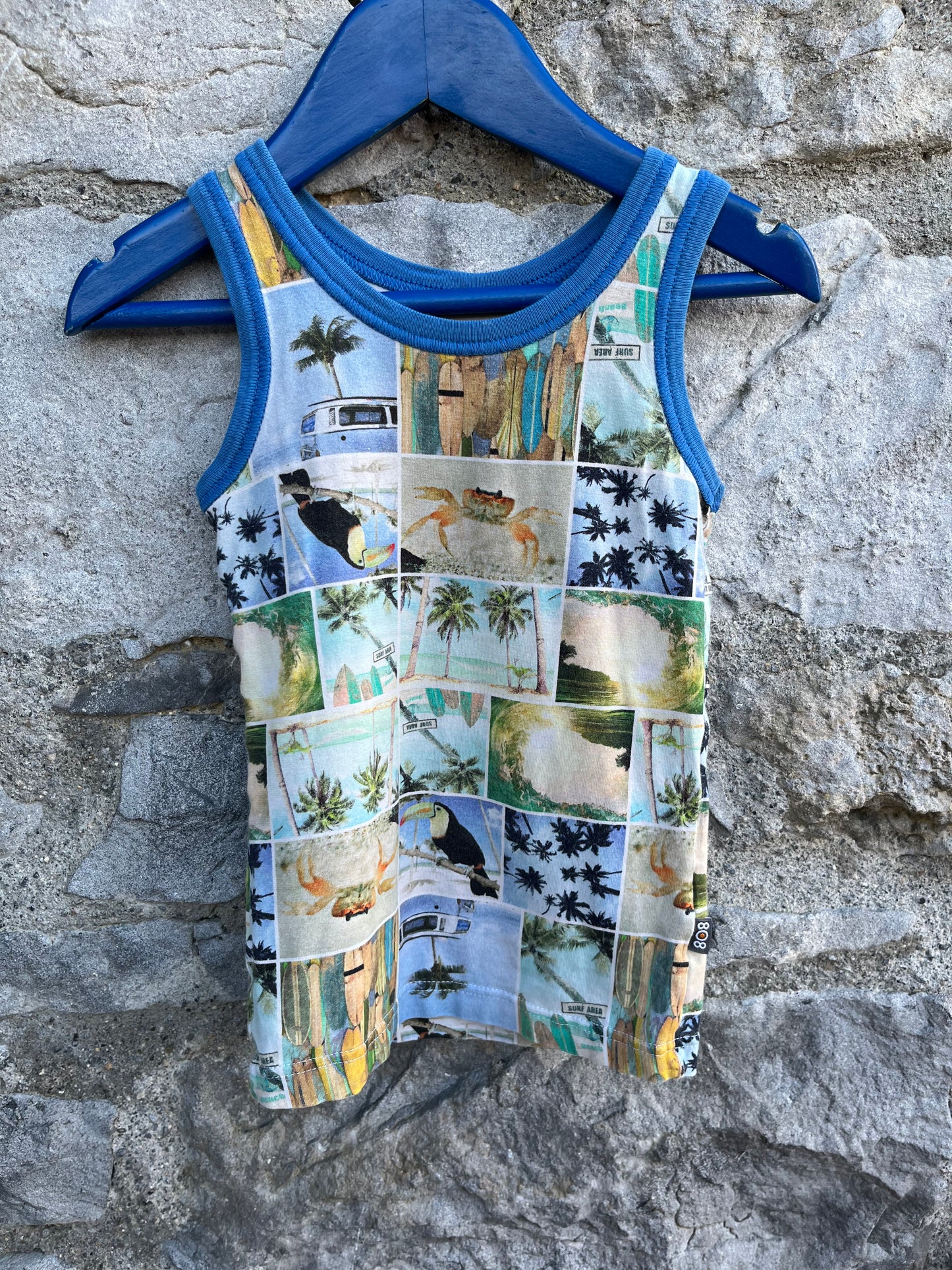 Palm beach tank top  18-24m (86-92cm)