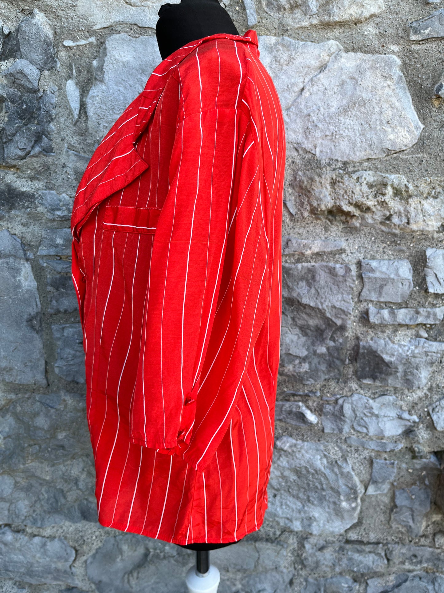 Red stripy jacket uk 12-14