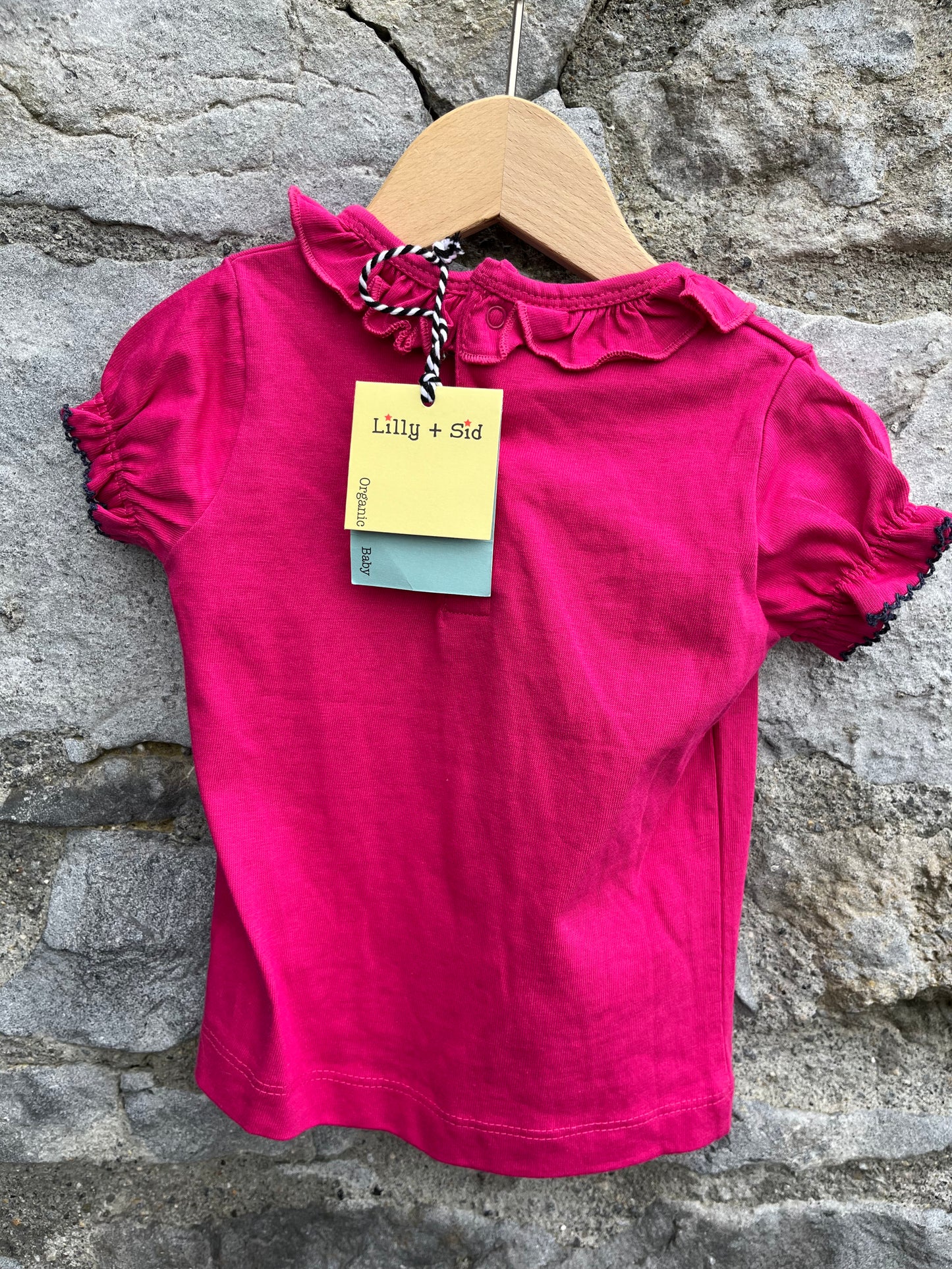 Pink top  6-12m (68-80cm)