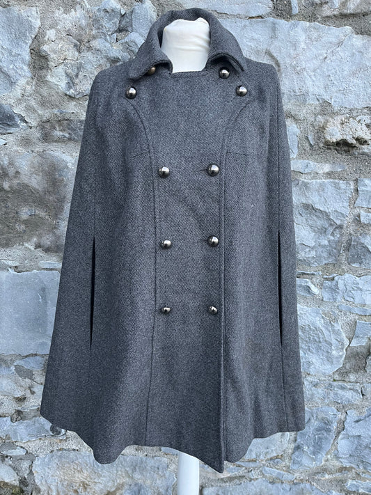 Grey military cape uk 8-10