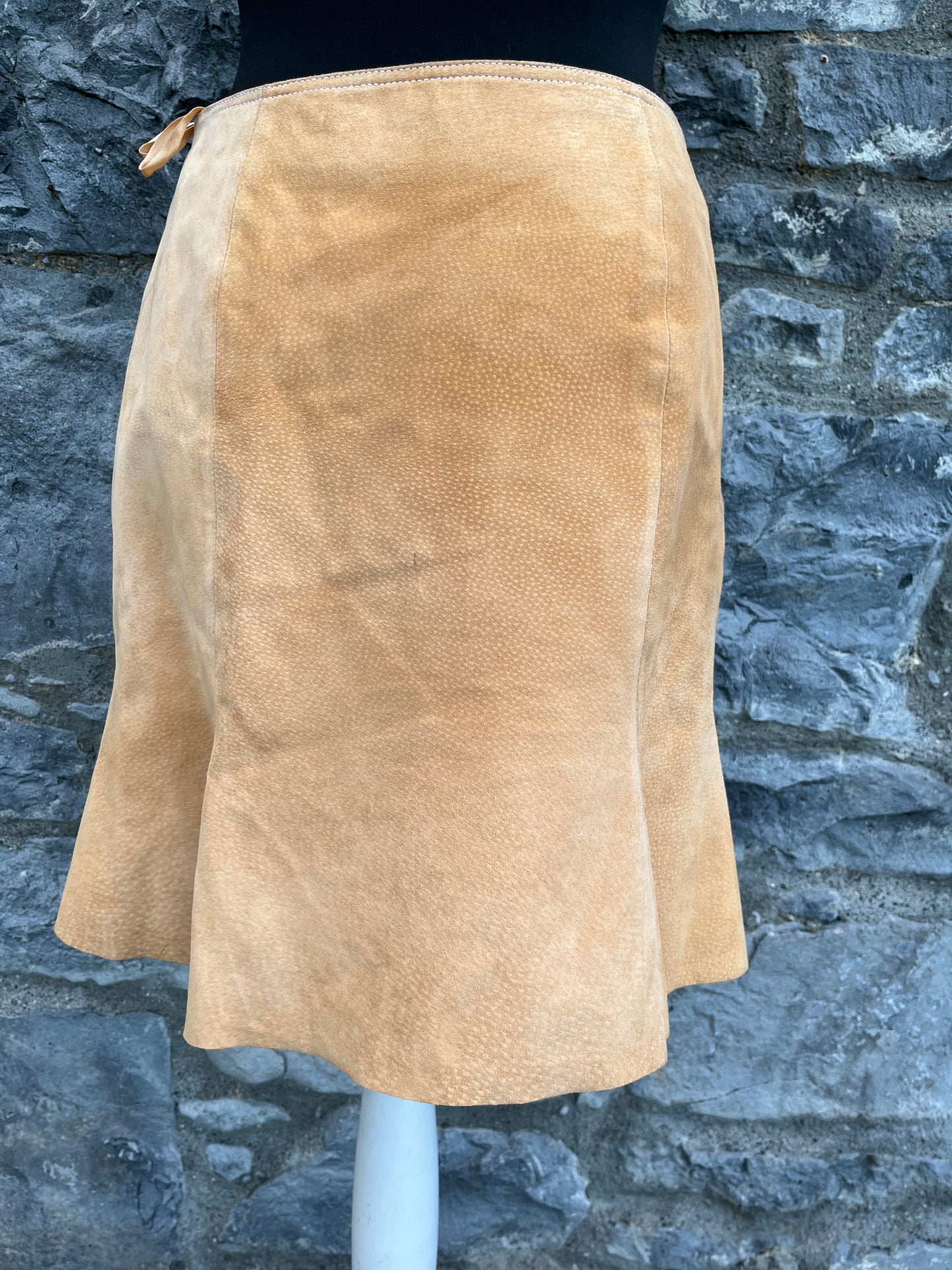 90s suede skirt uk6