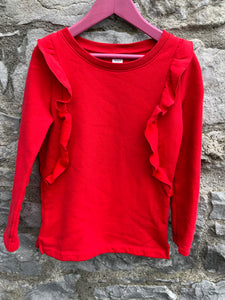 Red sweatshirt   7-8y (122-128cm)