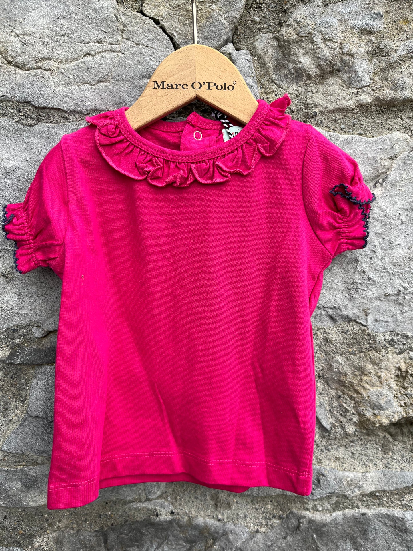 Pink top  6-12m (68-80cm)