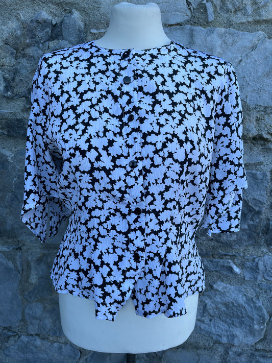 80s daisies blouse uk 8-10