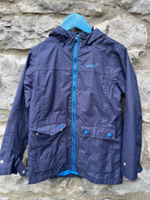 Load image into Gallery viewer, Navy light jacket    7-8y (122-128cm)
