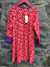Load image into Gallery viewer, Red hearts dress  9-10y (134-140cm)
