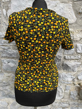Load image into Gallery viewer, Wrinkled floral top uk 8-10
