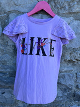 Load image into Gallery viewer, Like lilac T-shirt  7-8y (122-128cm)
