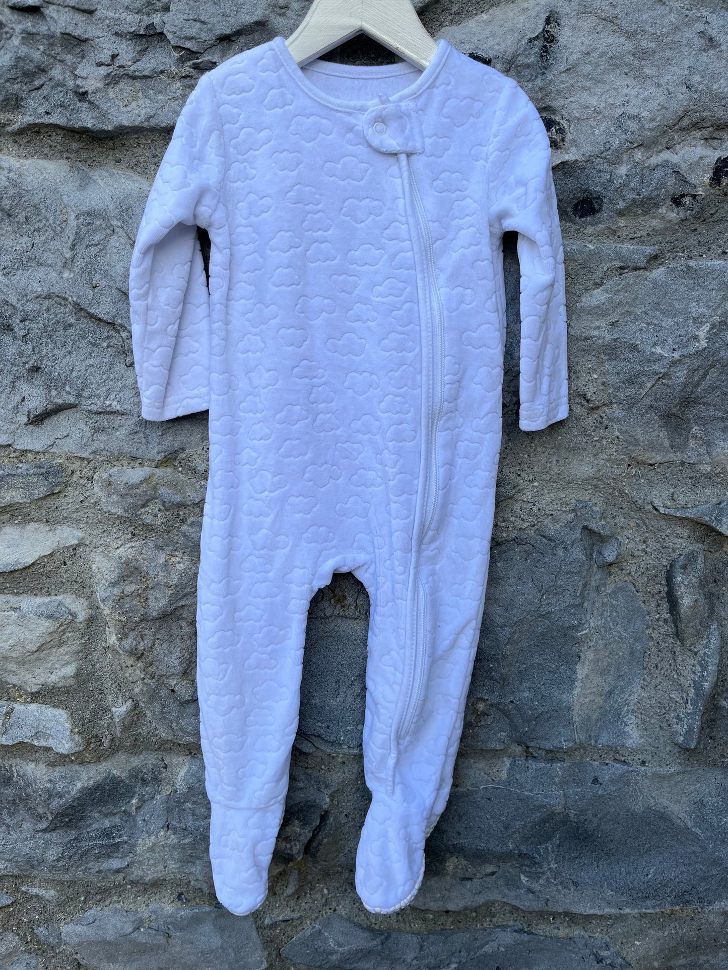 Cloud velour onesie    6-9m (68-74cm)