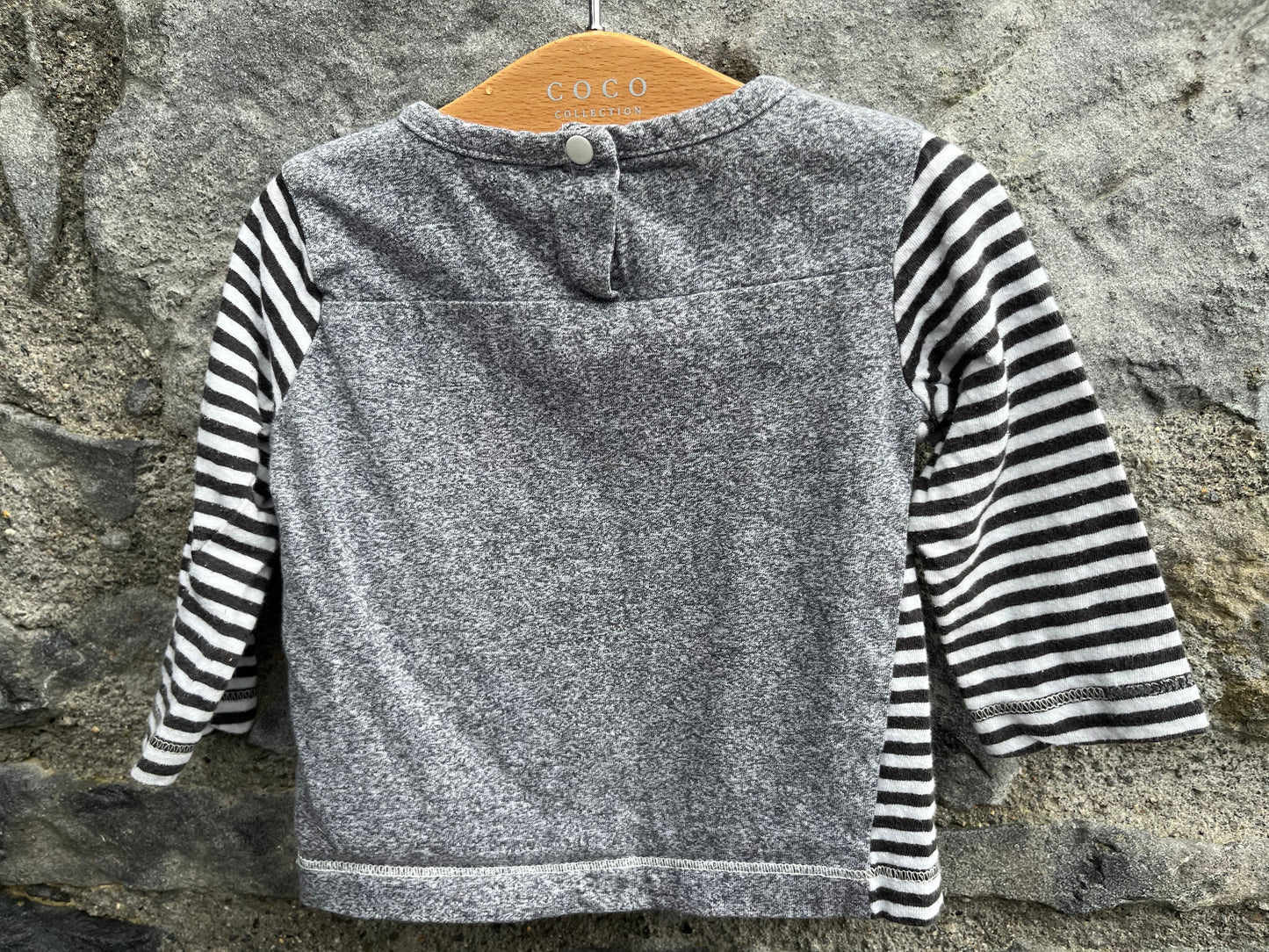 Stripy top  0-3m (56-62cm)