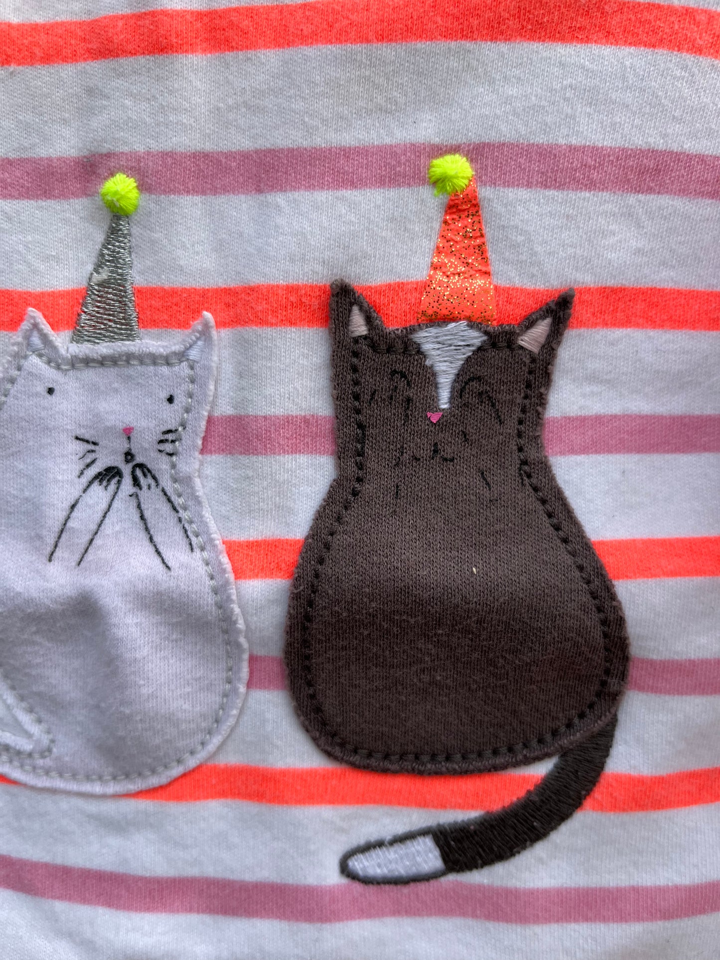 Party cats top  3-6m (62-68cm)