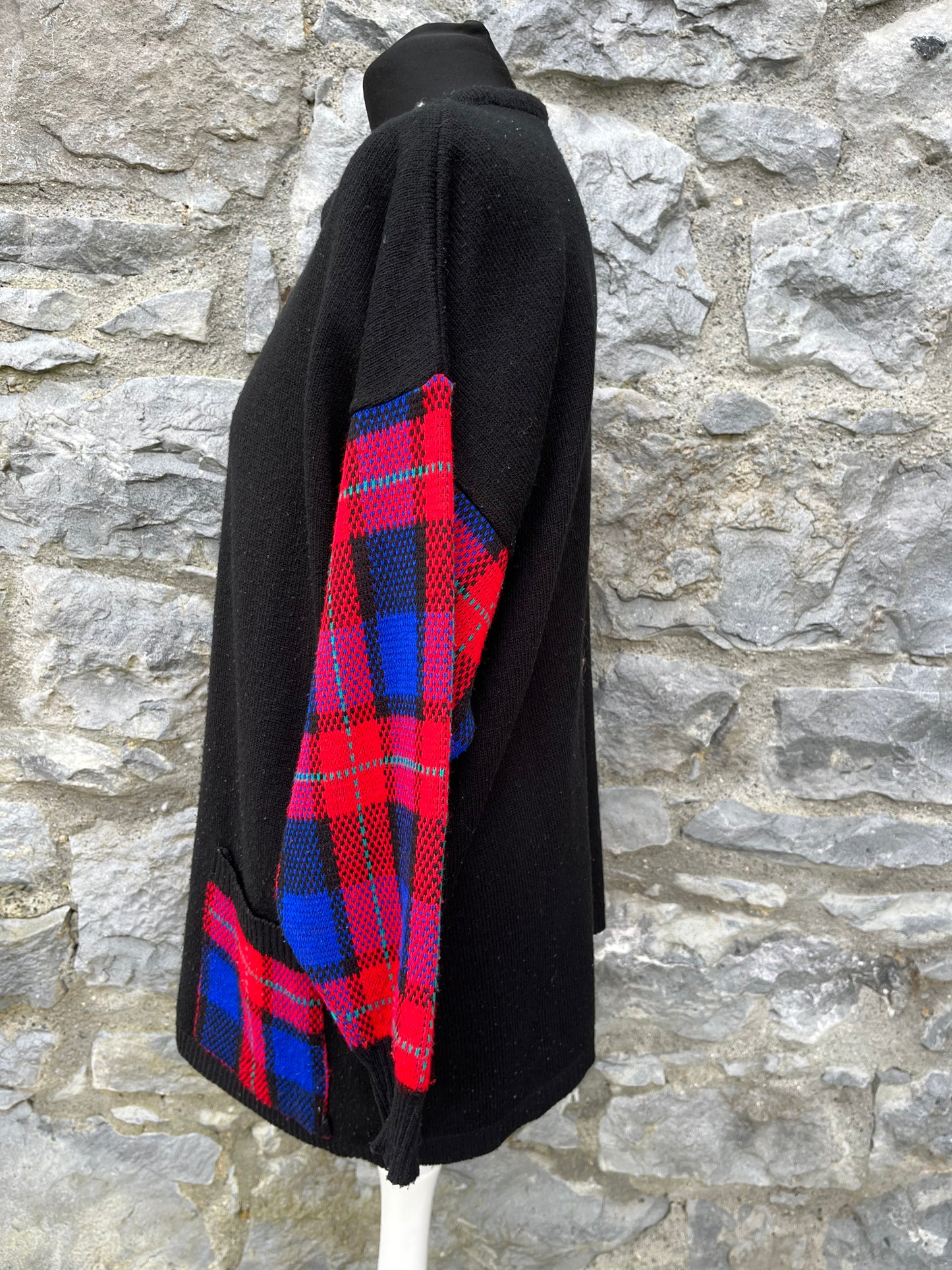 Black&tartan jumper uk 12