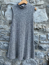 Load image into Gallery viewer, Grey melange dress   9-10y (134-140cm)
