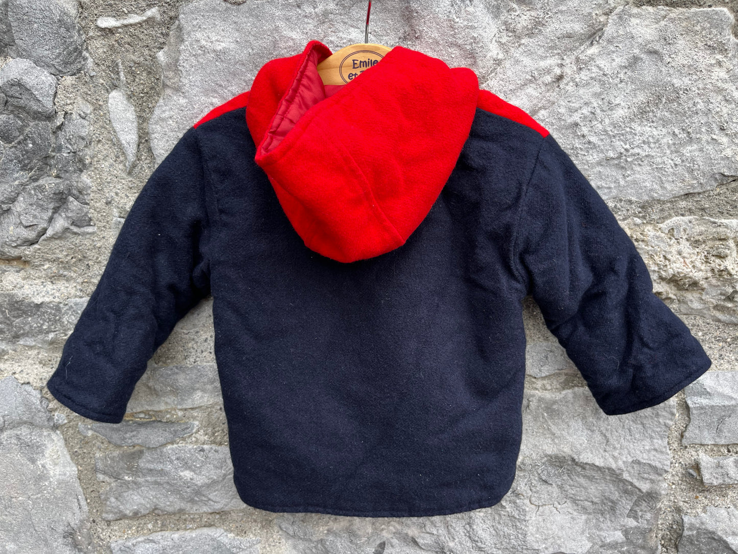 90s woolly coat  3-6m (62-68cm)