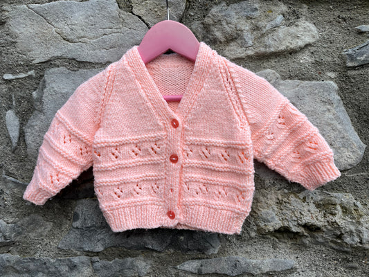 Pink cardigan   6m (68cm)