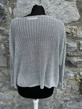 Load image into Gallery viewer, Silver chain jumper uk 14-16
