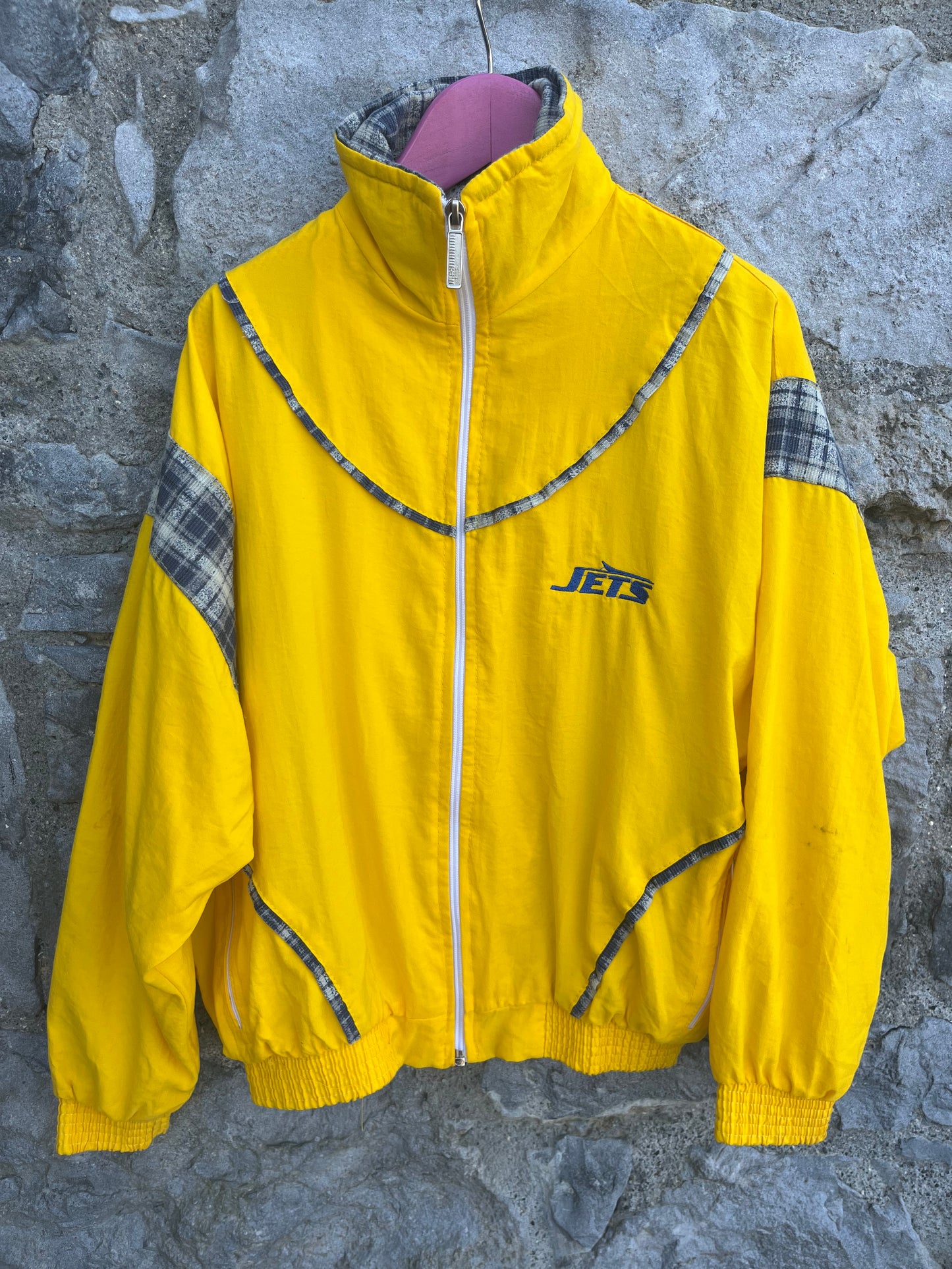 80s yellow shell jacket   8-9y (128-134cm)