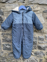 Load image into Gallery viewer, Navy pram suit   9-12m (74-80cm)

