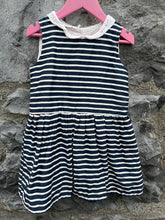 Load image into Gallery viewer, Stripy dress   2-3y (92-98cm)
