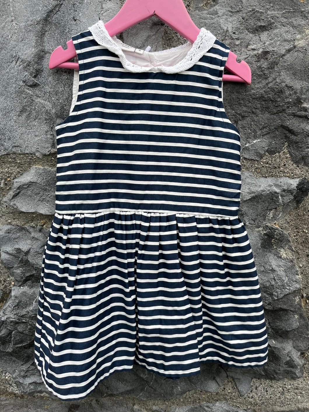 Stripy dress   2-3y (92-98cm)