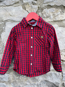 Red check shirt   18-24m (86-92cm)