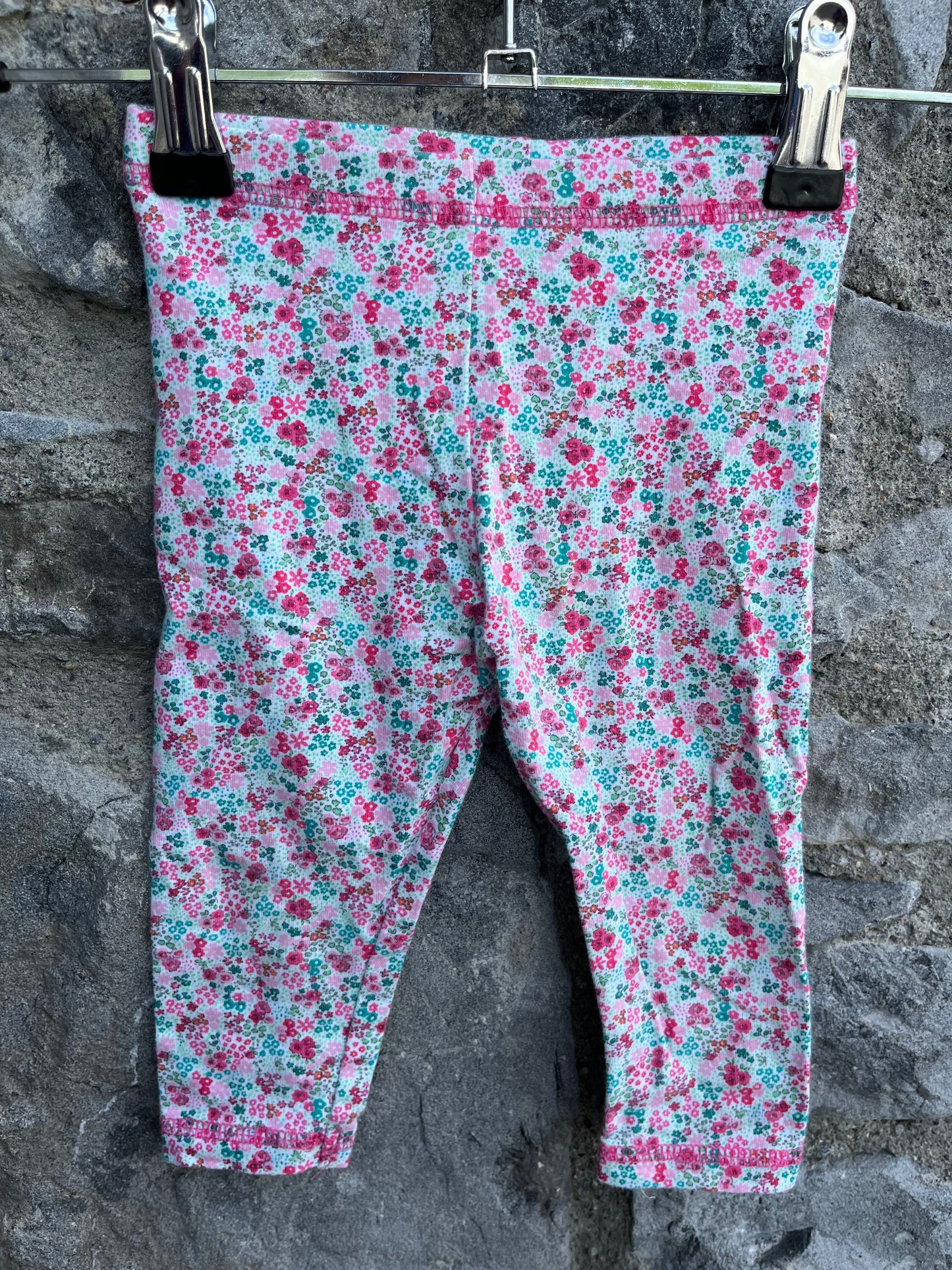 Floral leggings   6-9m (68-74cm)