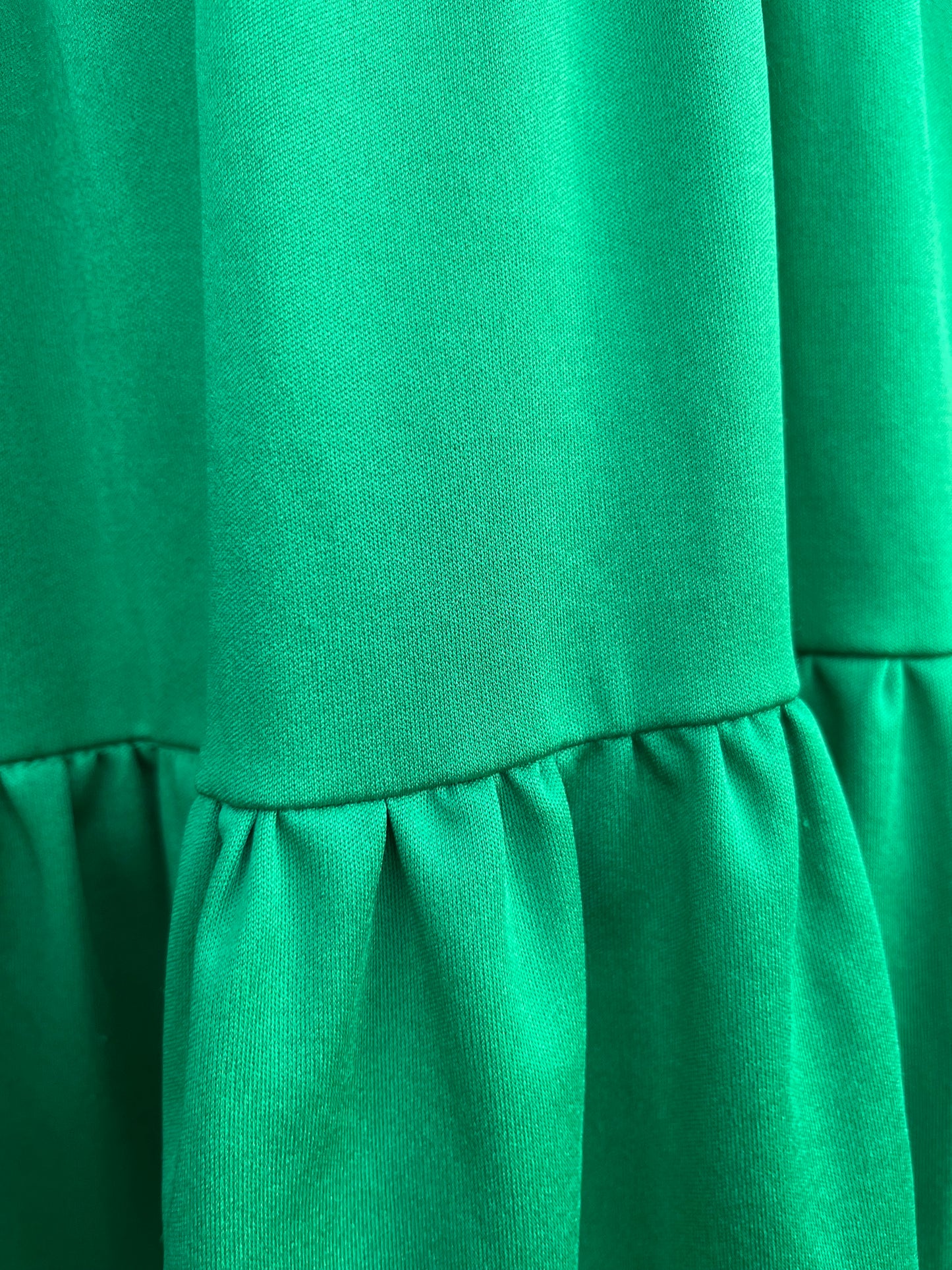 Green tiered skirt uk 6