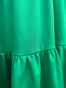 Green tiered skirt uk 6
