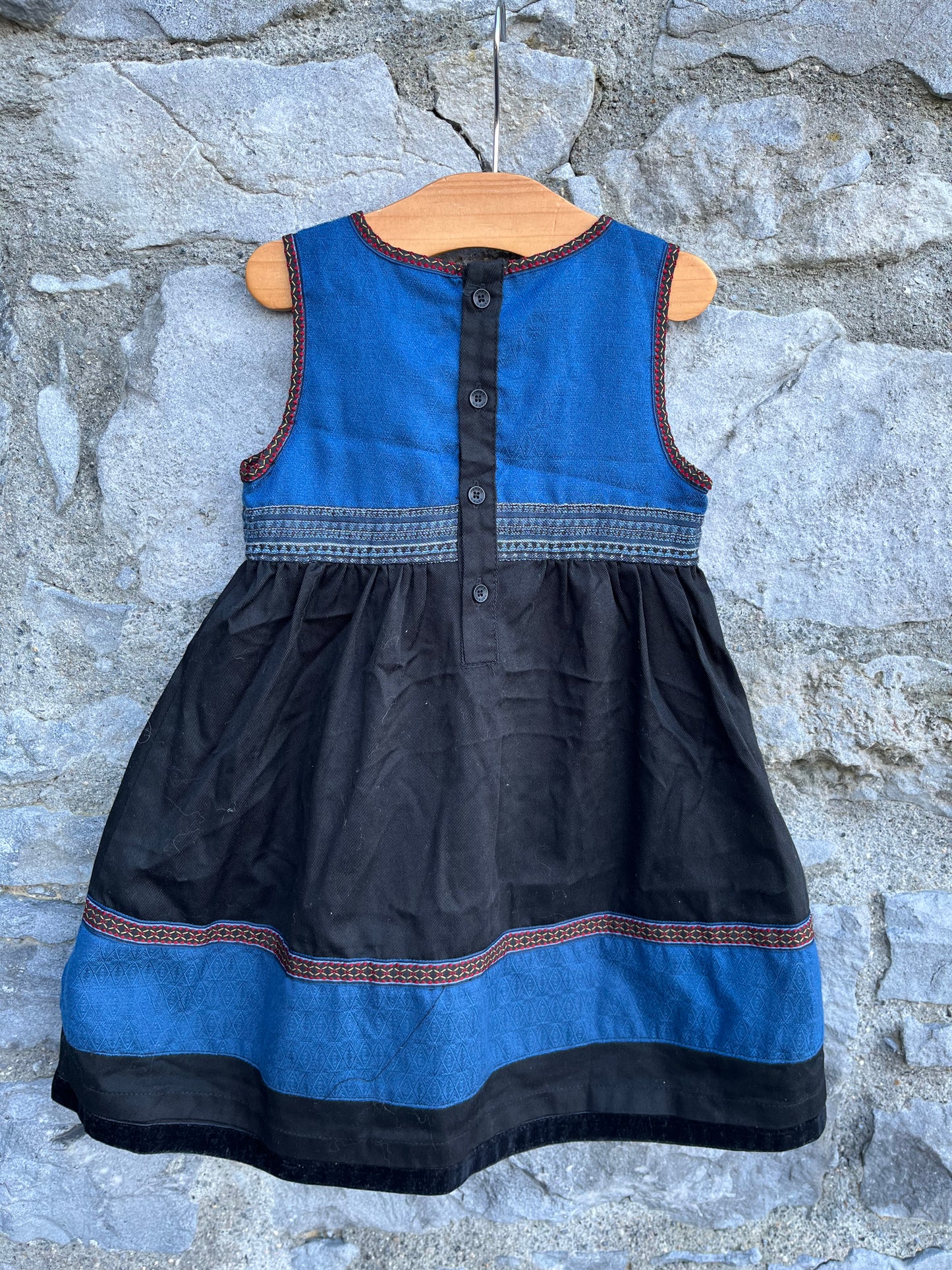 Norwegian folk dress  6-9m (68-74cm)