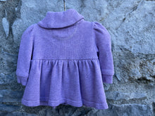Load image into Gallery viewer, RL lilac sweatshirt jacket  0-3m (56-62cm)
