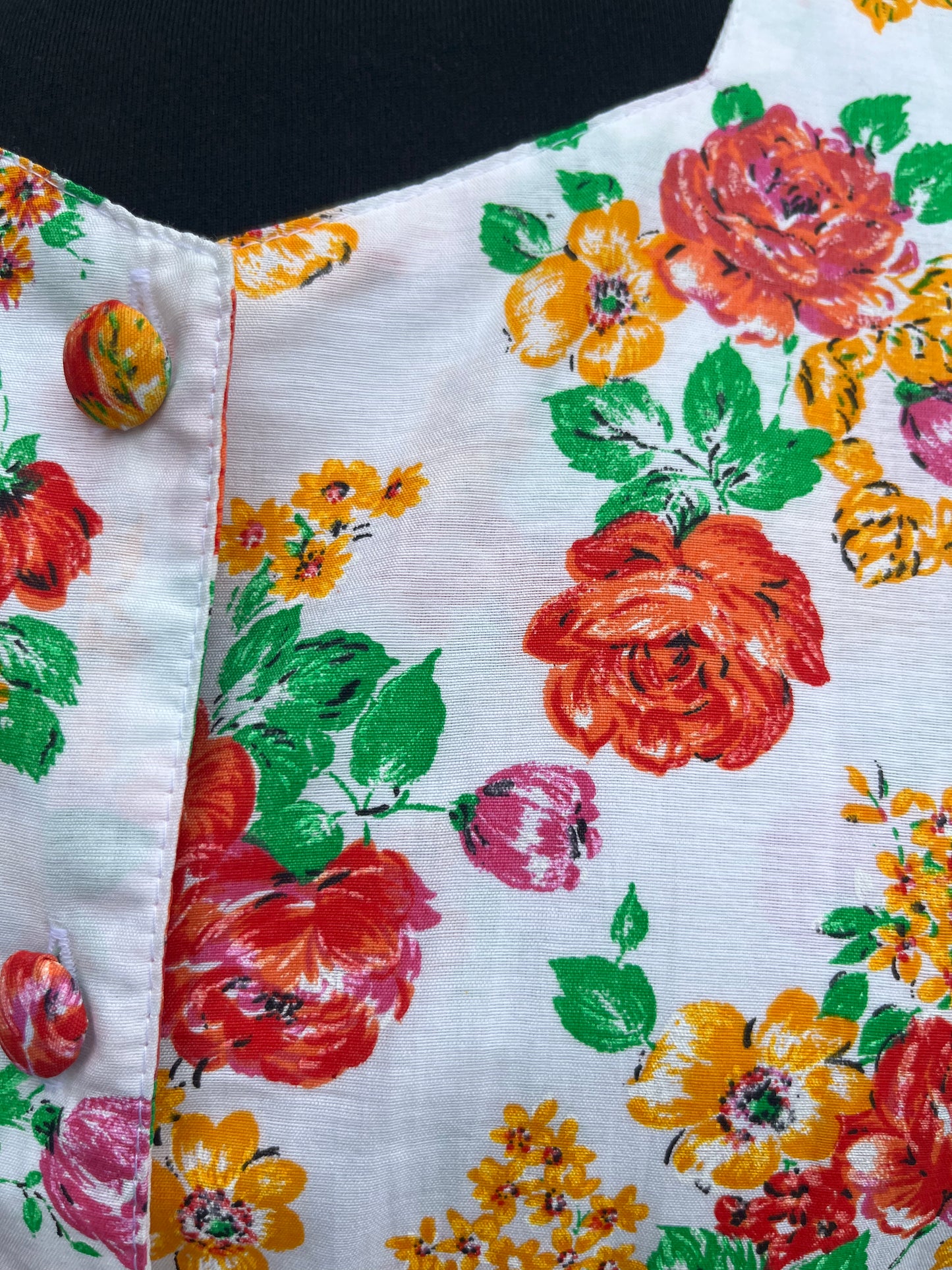 80s floral dress uk 10