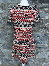 Load image into Gallery viewer, Aztec print dress   uk 14
