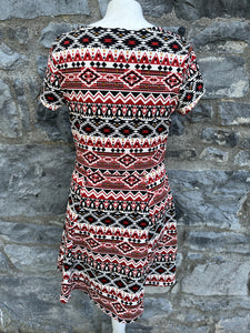 Aztec print dress   uk 14