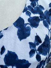 Load image into Gallery viewer, Blue floral dress  uk 10
