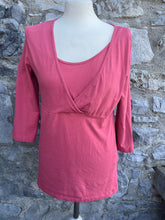 Load image into Gallery viewer, Coral maternity top  uk 12
