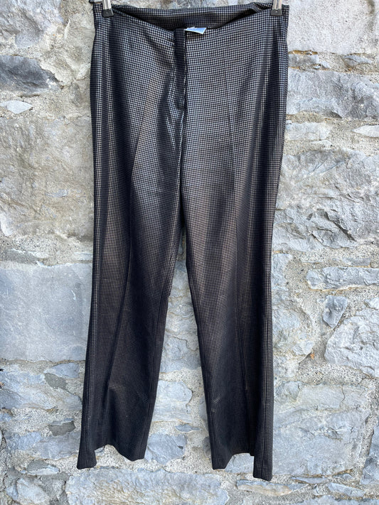 90s black pants   uk 12