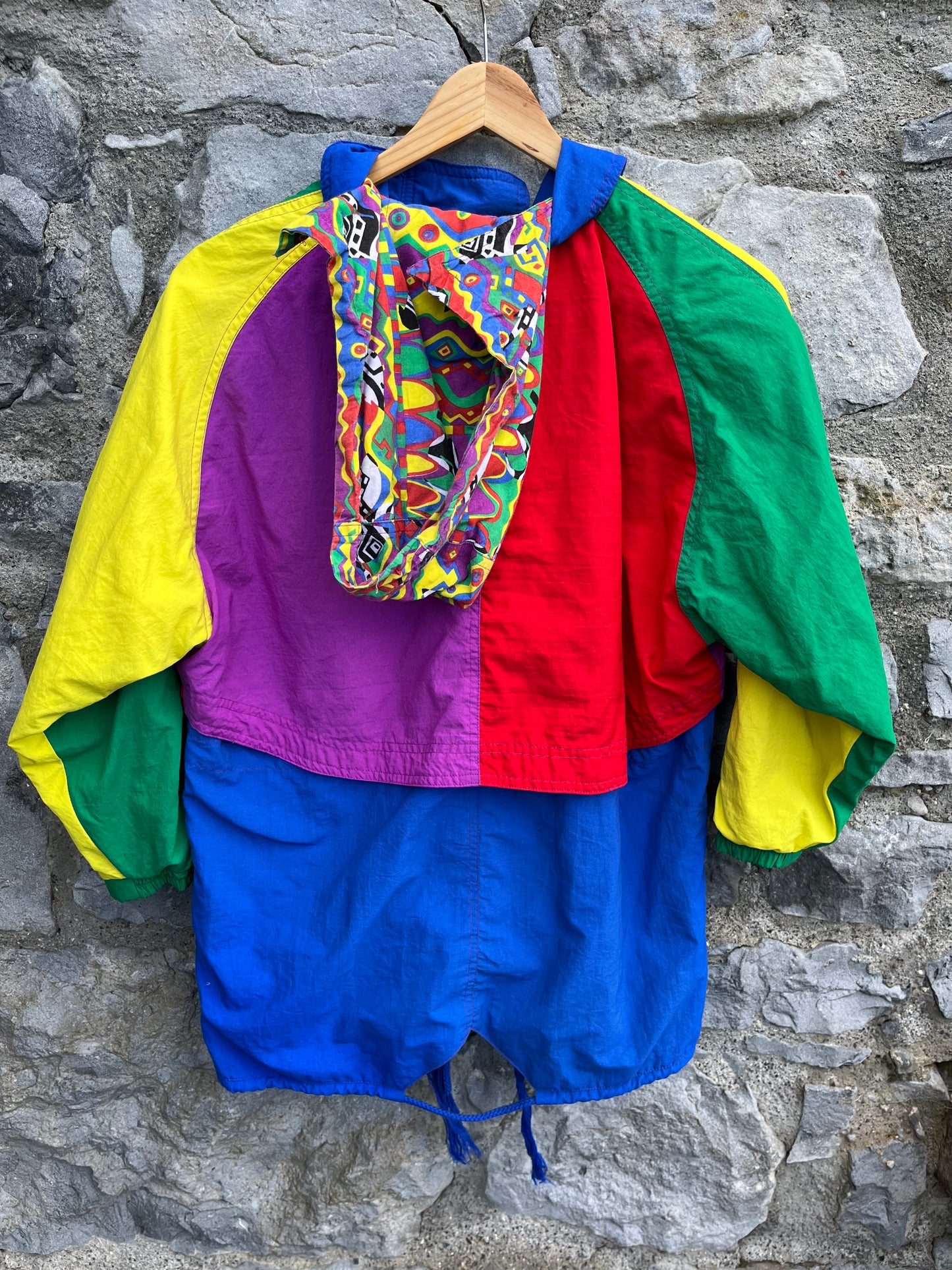 80s colourful jacket   10y (140cm)