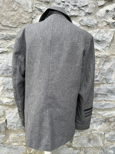 Grey military coat uk 10