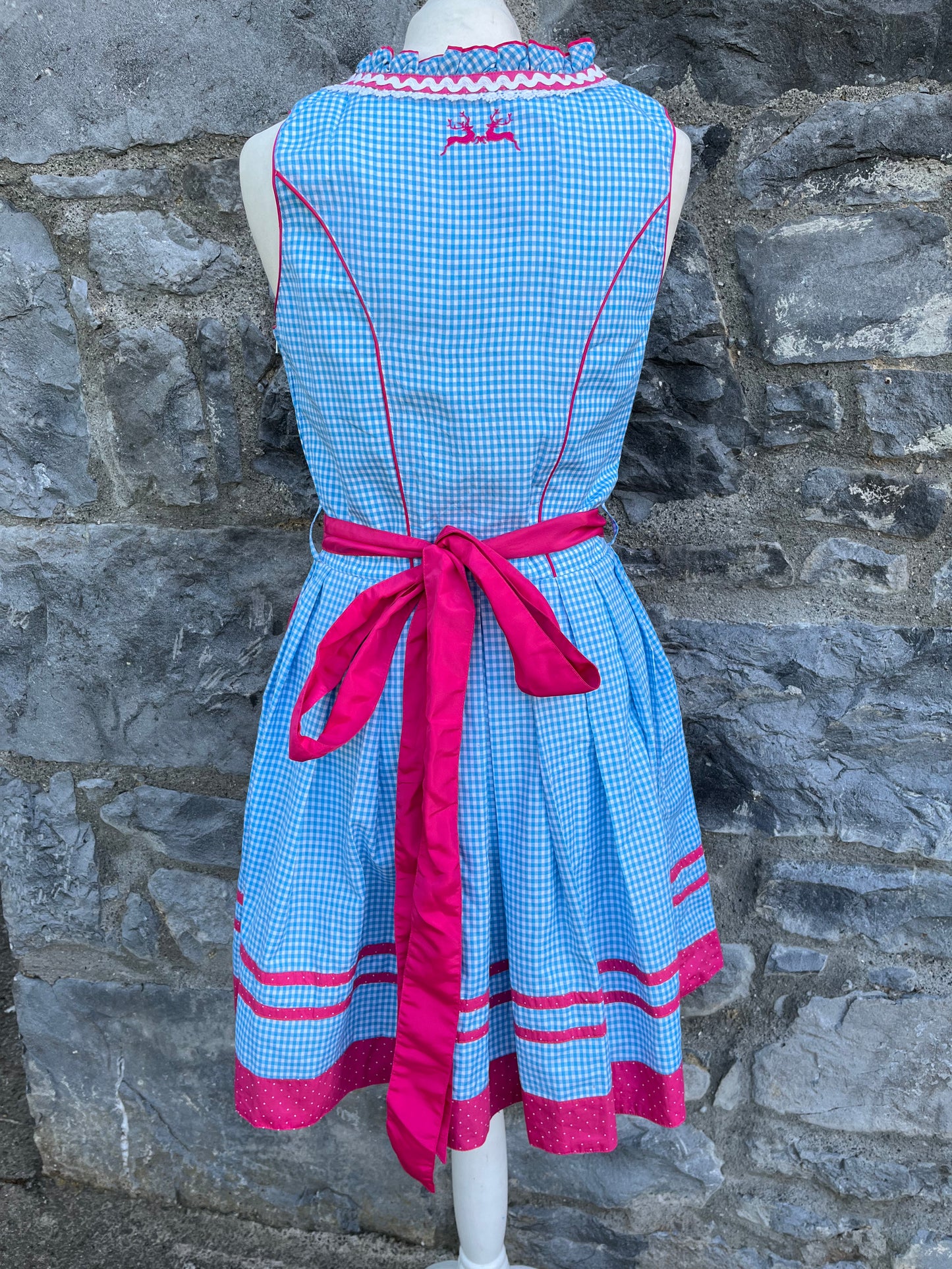 Bavarian style dress uk 6-8