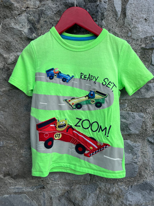 Racing cars T-shirt   18-24m (86-92cm)